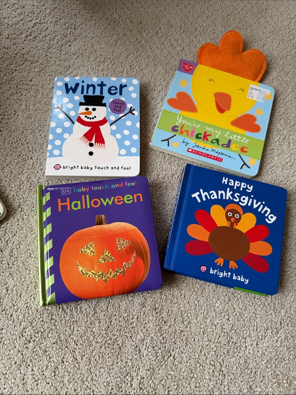 Bright Baby "Holiday" Board Book Lot